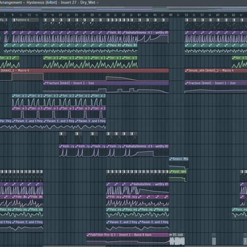 Plugins - Soundtoys, Xfer, Fabfilter, Kilohearts, FL Studio